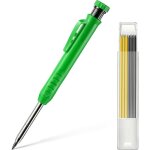 Set de crayon de menuisier solide pour construction avec 7 taille - crayon intgr  fils gris jaune, ...