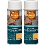 Xyladecor - lasure arosol multi - supports - lot de 2 - tous types de bois extrieur - mat chne clair ...