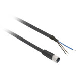 Xzcp0566l2 schneider osisense xz - connecteur pr� - c�bl� - droit femelle - m8 - 3 broches