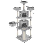 Yaheetech - arbre a chat géant 193 cm avec griffoir arbre à chat design arbre à gratter tour de jeux ... Yaheetech - arbre a chat géant 193 cm avec griffoir arbre à chat design arbre à gratter tour de jeux ...