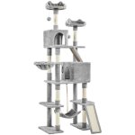 Yaheetech - arbre à chat géant hauteur 209 cm multiniveau avec poteaux en sisal arbre pour chat en bois ... Yaheetech - arbre à chat géant hauteur 209 cm multiniveau avec poteaux en sisal arbre pour chat en bois ...