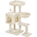 Yaheetech arbre � chat arbre � grimper griffoir avec plate - forme centre d'activit�s et boule en peluche ...