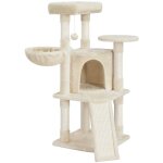 Yaheetech arbre � chat en sisal griffoir grattoir tour de jeux pour chat avec centre d'activit�s arbre ...