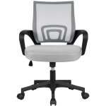 Yaheetech - chaise de bureau ergonomique à hauteur réglable fauteuil de bureau inclinable siège et base ... Yaheetech - chaise de bureau ergonomique à hauteur réglable fauteuil de bureau inclinable siège et base ...