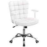Yaheetech - chaise de bureau � roulettes chaise d'ordinateur en similicuir avec hauteur d'assise r�glable ...