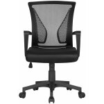 Yaheetech - chaise bureau avec si�ge dossier en maille respirante hauteur r�glable fauteuil d'ordinateur ...