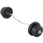 Ensemble d'haltère 25 kg kit barre de musculation exercices de fitness entraînement à la maison / gym ... Ensemble d'haltère 25 kg kit barre de musculation exercices de fitness entraînement à la maison / gym ...