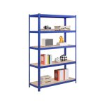 Yaheetech - etagre / rayonnage de garage / atelier / rangement / stockage charge lourde rsistant 5 ...