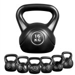 Kettlebell variété de poids 6 / 8 / 10 / 12 / 20 kg fitness de musculation à domicile ou gym pour femmes ... Kettlebell variété de poids 6 / 8 / 10 / 12 / 20 kg fitness de musculation à domicile ou gym pour femmes ...