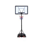 Yaheetech - panier de basket ball sur pied portable hauteur r�glable 219 - 279 cm 6 niveaux � roulettes ...