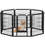 Yaheetech parc pour chiens cage chenils chien 8 panneaux enclos en métal clôture pour chiot rongeur lapin ... Yaheetech parc pour chiens cage chenils chien 8 panneaux enclos en métal clôture pour chiot rongeur lapin ...