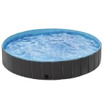 Yaheetech piscine pour chien pliable xxxl piscine baignoire bassin de baignade portable bain pour chien ...