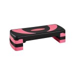 Yaheetech stepper aerobic step de fitness hauteur ajustable 10, 5 cm / 15 cm / 20 cm surface antidrapante ...