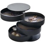 Yamazaki 4 �tages tower bo�te � bijoux noir