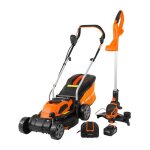 Twin pack tondeuse + coupe bordure à batterie 40v. yard force lmg32 - ltg30 300m² Twin pack tondeuse + coupe bordure à batterie 40v. yard force lmg32 - ltg30 300m²