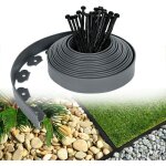 Yardin bordure de pelouse plastique flexible bordures pour jardins, s�paration de l'herbe et des pierres, ...