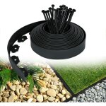 Yardin - bordure de pelouse plastique flexible bordures pour jardins, sparation de l'herbe et des pierres, ...