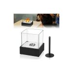 Chemin�e de table au bio�thanol feu de table chemin�e au bio�thanol d�coration de balcon int�rieur et ...