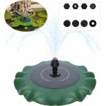 Pompe solaire pour tang fontaine de jardin, 1. 4w mini pompe solaire pour tang feuille de lotus fontaine ...