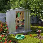 Yardmaster - abri de jardin métal eco 2, 3 m² + kit d'ancrage Yardmaster - abri de jardin métal eco 2, 3 m² + kit d'ancrage