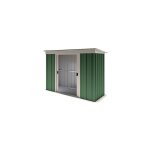 M&s - abri mtal 2, 84 m, portes : l102 x h158cm