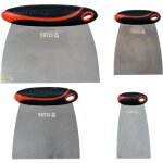 Yato - spatules � flip - flop � en acier inoxydable, lot de 4, yt - 52790