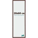 Yd. - cadre photo 20x60 - brun - plastique - annecy