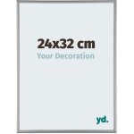 Yd. - cadre photo 24x32 - platine - aluminium - kent