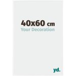 Yd. - cadre photo 40x60 - blanc brillant - plastique - evry