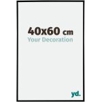 Yd. - cadre photo 40x60 - noir mat - plastique - evry