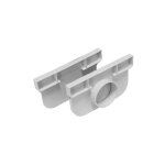 Dakota - kit de fonds ouvert / ferm (2 pcs par sachet) gris pour caniveau standard