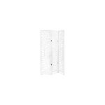 Yes everyday - paravent 3 volets 120x170 cm en bois blanc Yes everyday - paravent 3 volets 120x170 cm en bois blanc