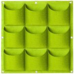 9 poches � suspendre pour plantes, sacs de culture pour plantes d'ext�rieur, fleurs, pommes de terre, ...