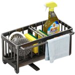 Ynkkvre - porte - �ponge pour �vier de cuisine, caddie d'�vier de cuisine, organisateur d'�ponge � vaisselle ...
