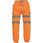 Yoko - pantalon de jogging haute visibilit� cargo orange fluo l