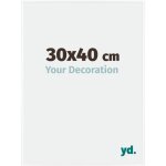 Yd. - cadre photo 30x40 - blanc brillant - plastique - evry Yd. - cadre photo 30x40 - blanc brillant - plastique - evry