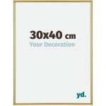 Yd. - cadre photo 30x40 - or - plastique - annecy