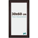 Yd. - cadre photo 30x60 - brun - bois - birmingham