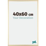 Yd. - cadre photo 40x60 - or - aluminium - kent