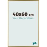 Yd. - cadre photo 40x60 - or - plastique - evry