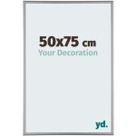 Yd. - cadre photo 50x75 - platine - aluminium - kent