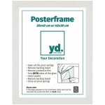 Yd. - cadre photo 30x40 - blanc mat - mdf - parma