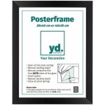 Yd. - cadre photo 30x40 - noir mat - mdf - parma