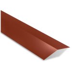 Yousteel - faîtière double plate universelle coloris: rouge tuile ral 8012 - dimension: 2100 mm longueur ... Yousteel - faîtière double plate universelle coloris: rouge tuile ral 8012 - dimension: 2100 mm longueur ...