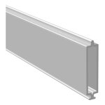 Yousteel - rhausse pour plaque polycarbonate alvolaire 16 mm maya dimension: 3000 mm longueur
