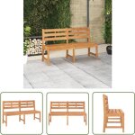 Yoyo - the living store banc de jardin 150 cm bois de teck massif - banc de jardin - mobilier de jardin ...