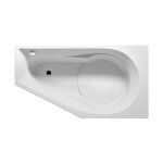 Riho - yukon baignoire d'angle,  encastrer, 1 place, 160x90x48cm,