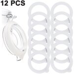 Yzmrbdqc - 12 pices joints de bocal en silicone joints en silicone de remplacement joints d'tanchit ...