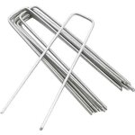 Yzmrbdqc - ancrages au sol en m�tal, 6 pouces, 25 pi�ces piquets de fixation jardin crochet en u piquets ...