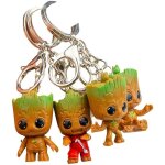 Yzmrbdqc - baby groot keychains (lot de 4) - figurine articul�e du film classique i am groot